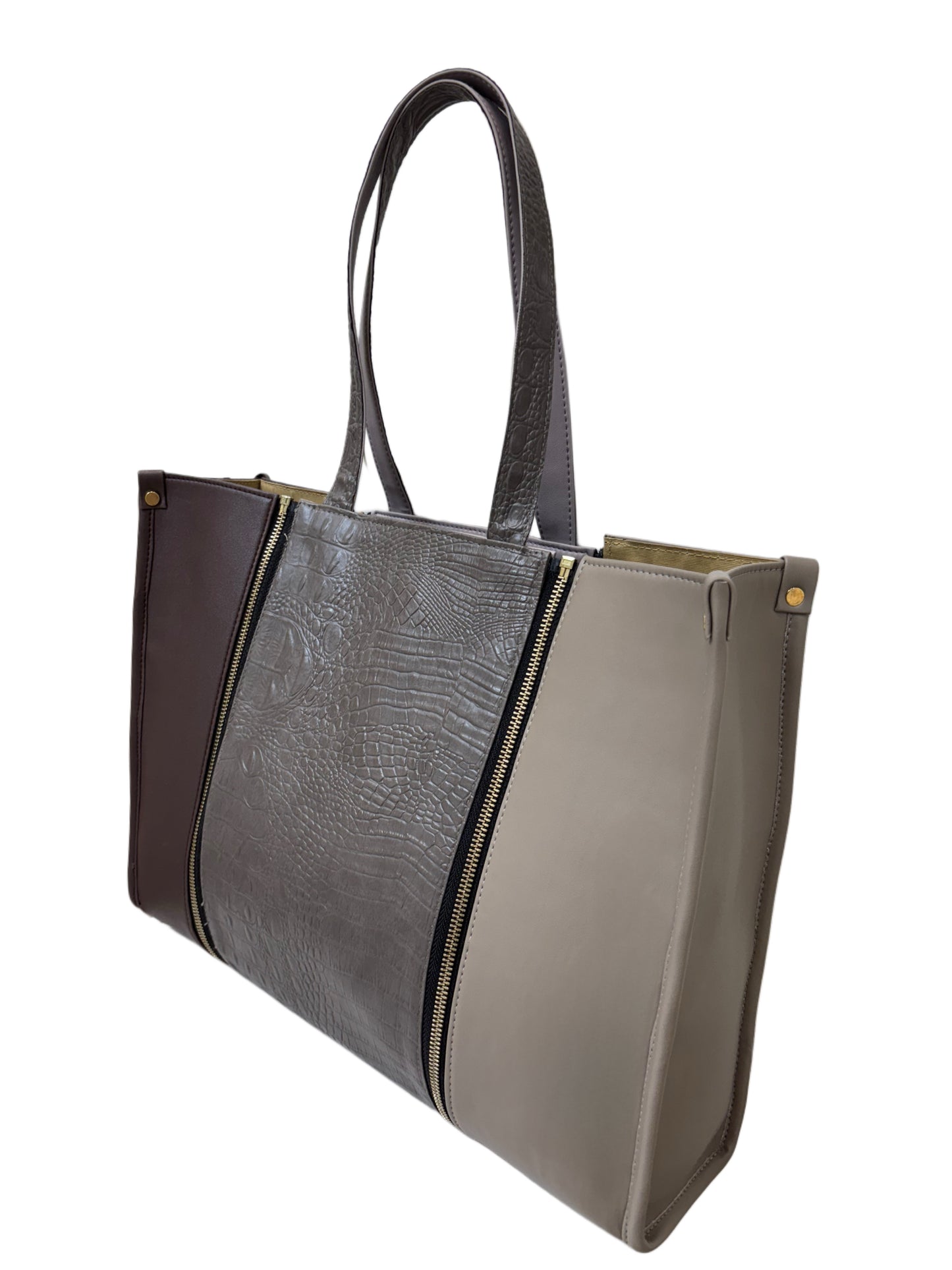 Burgundy x Plaza Taupe - Textured Grey