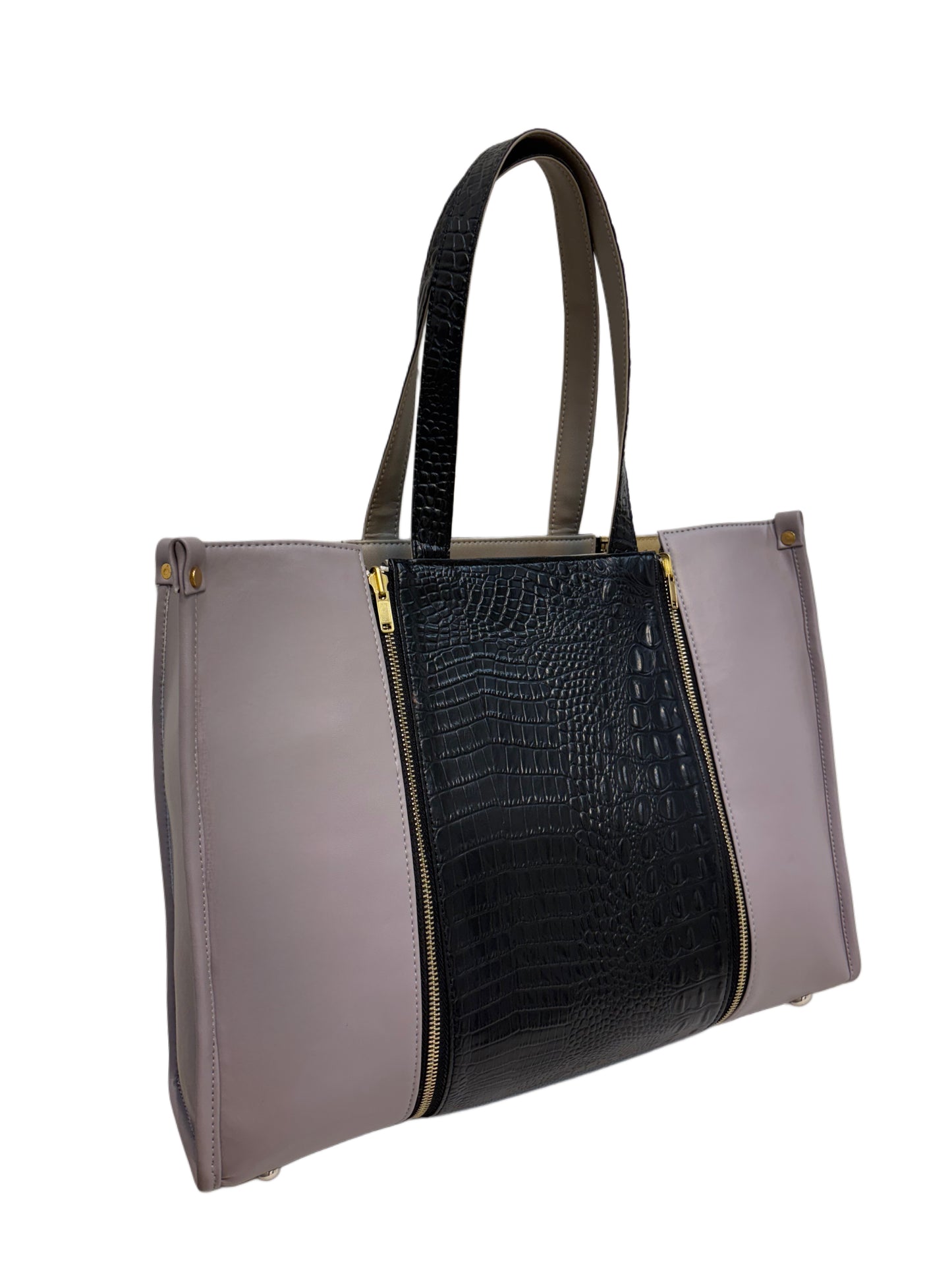 Pale Mauve - Textured Black