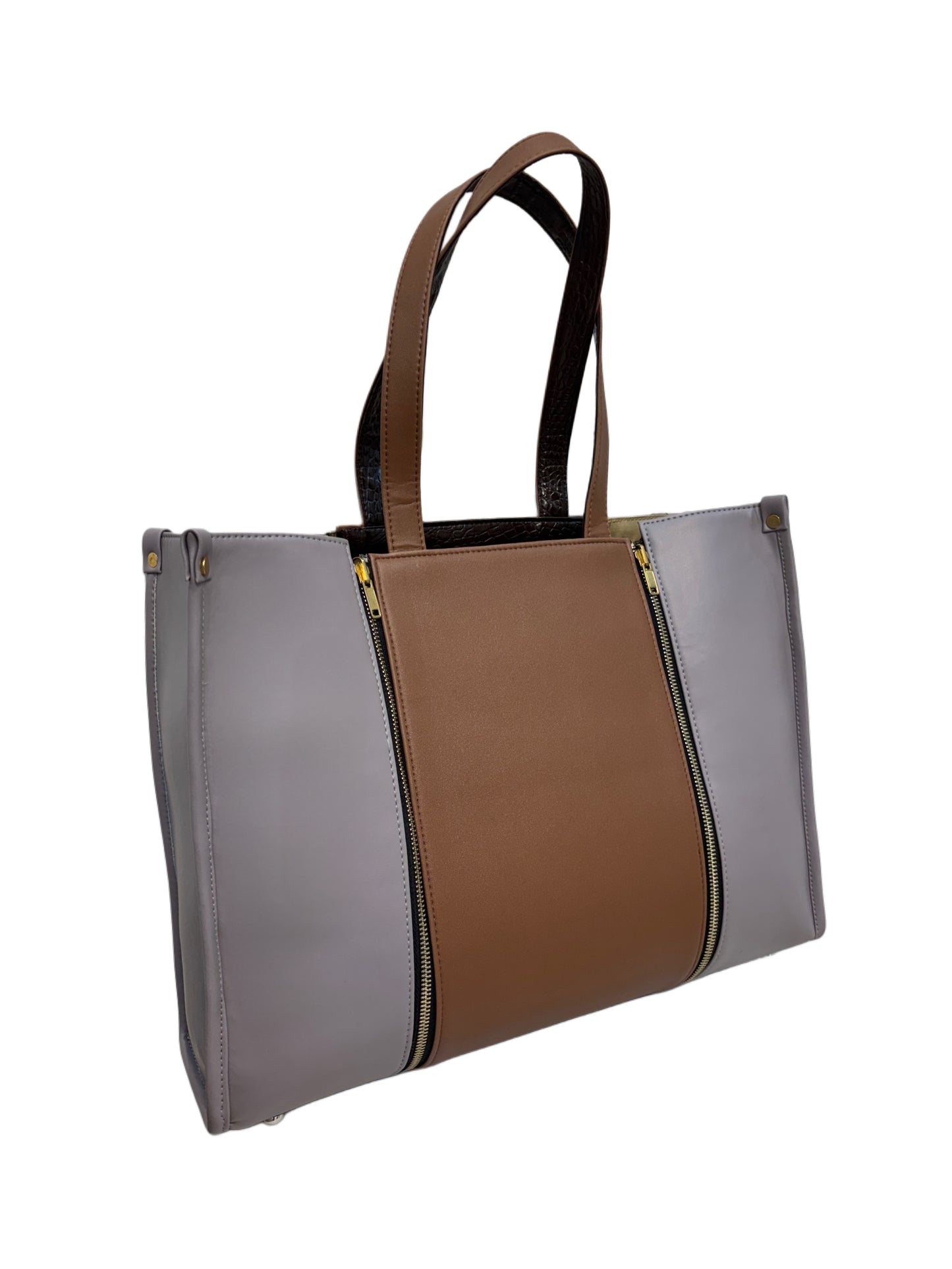 Pale Mauve - Textured Brown