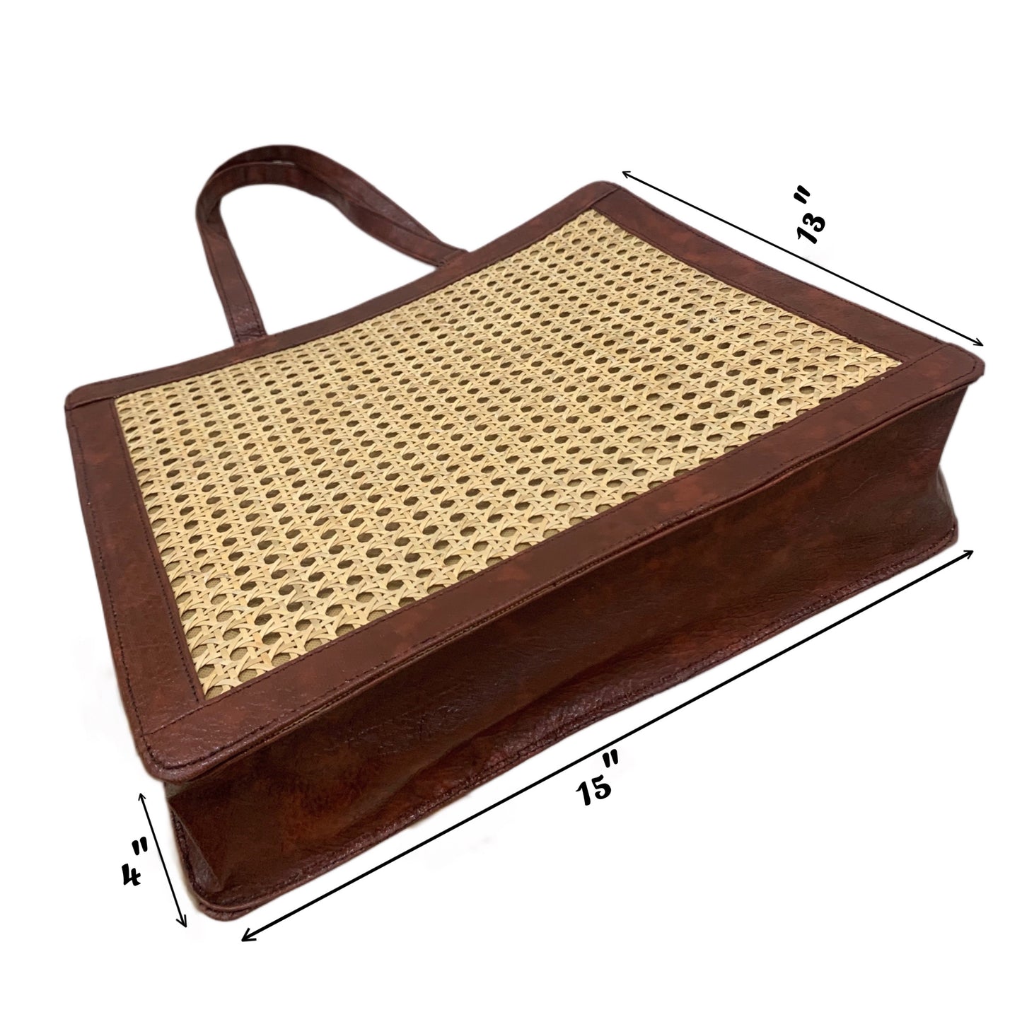 9 AM Tote - Deep Tan