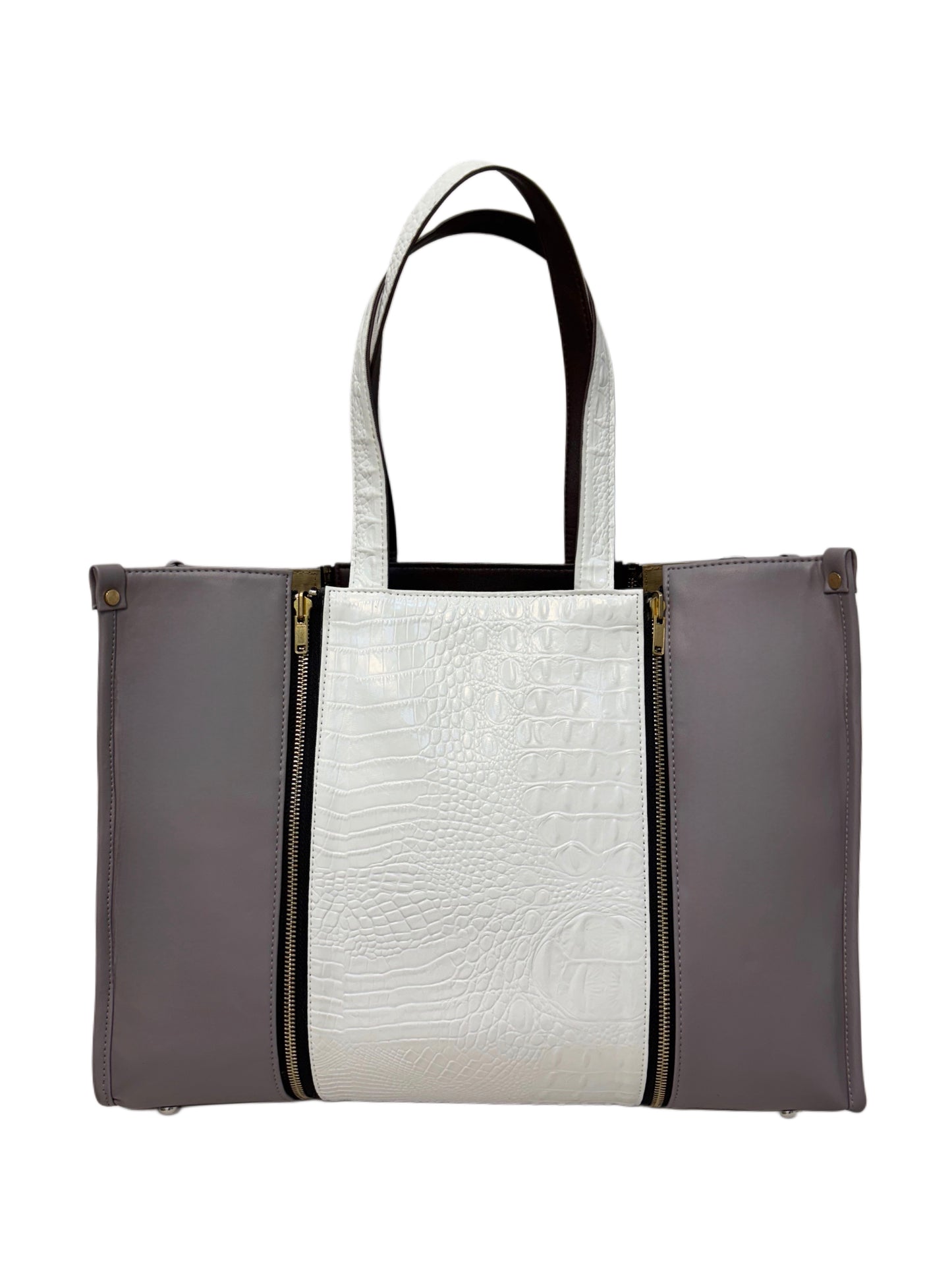 Pale Mauve - Textured White
