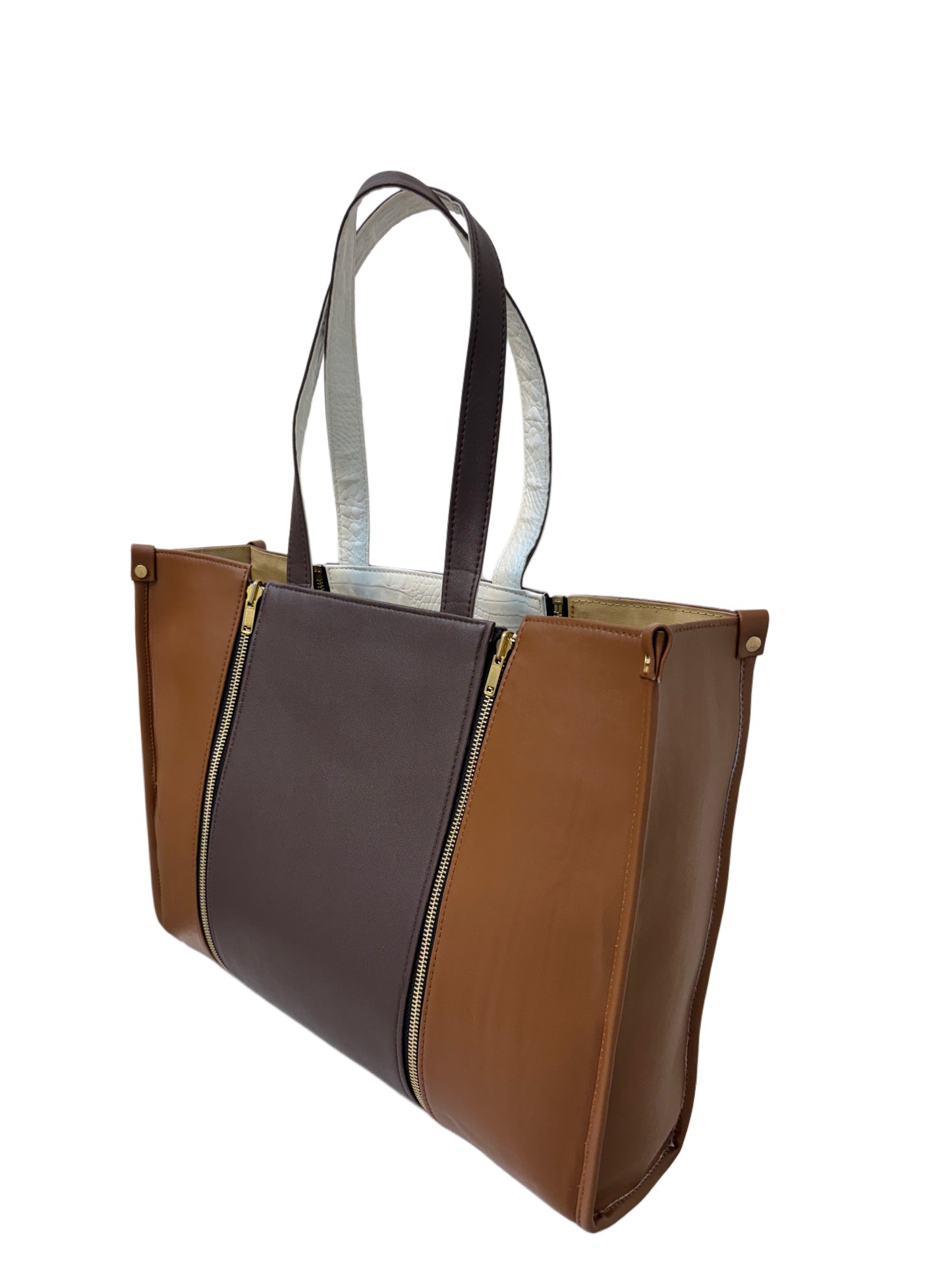 Tan - Textured White