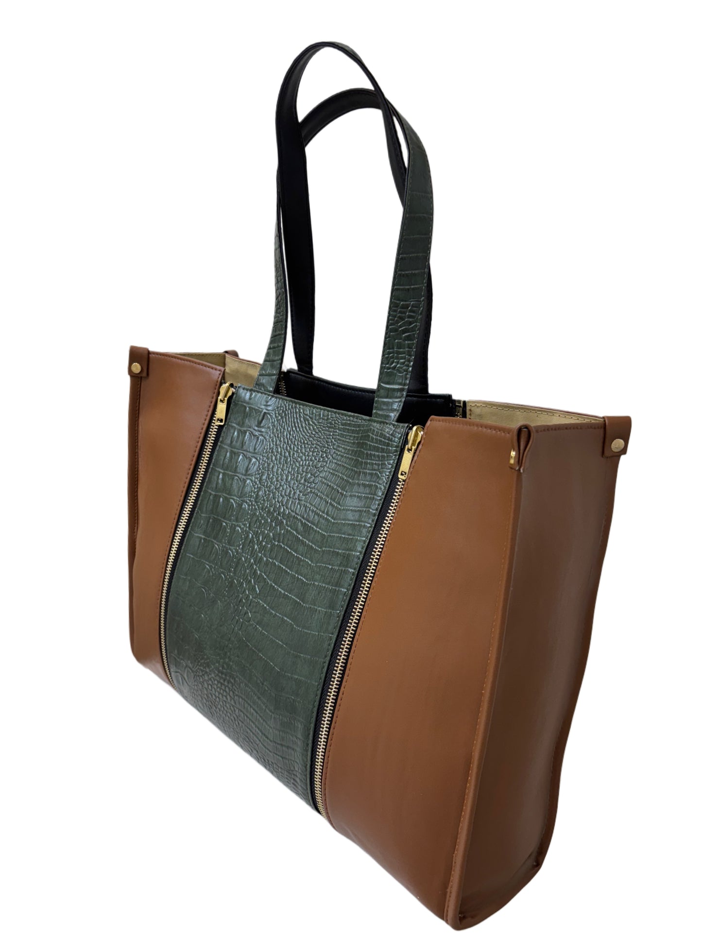 Tan - Textured Green