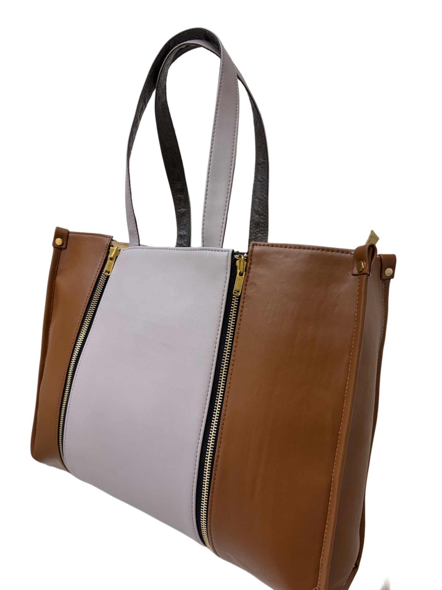 Tan - Textured Grey