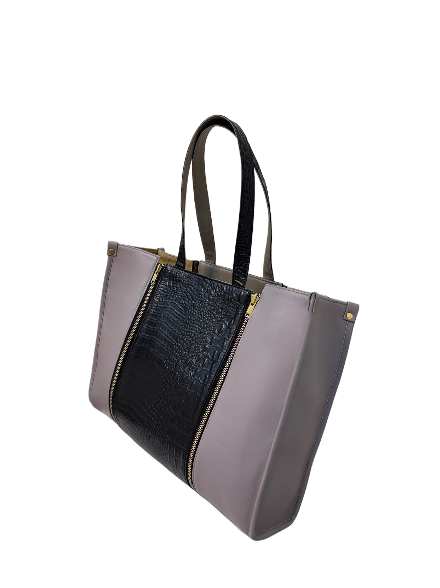 Pale Mauve - Textured Black