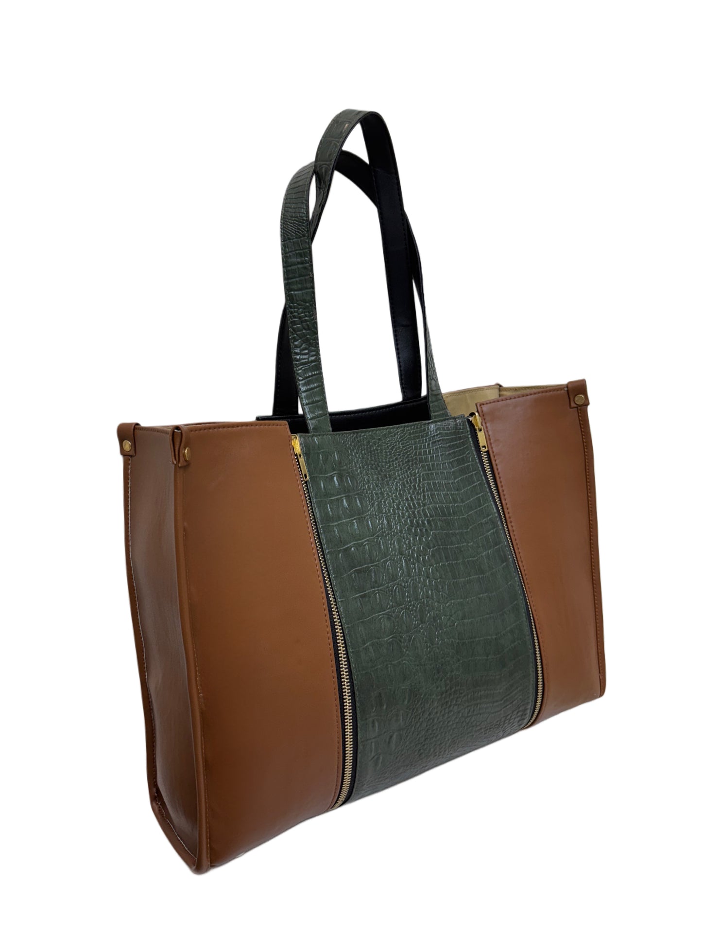 Tan - Textured Green