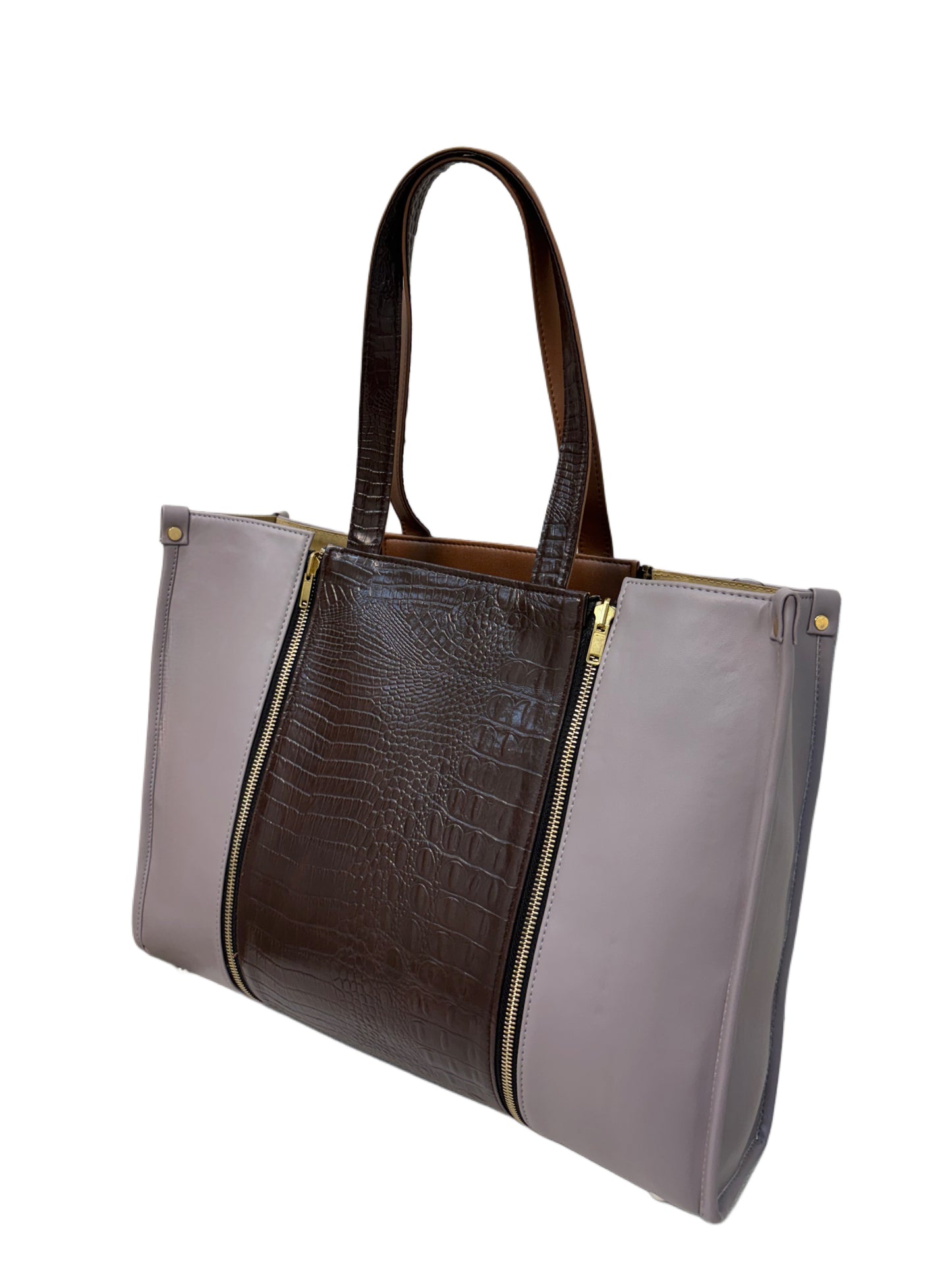 Pale Mauve - Textured Brown