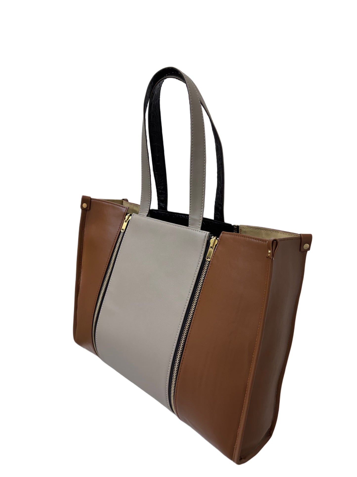 Tan - Textured Black