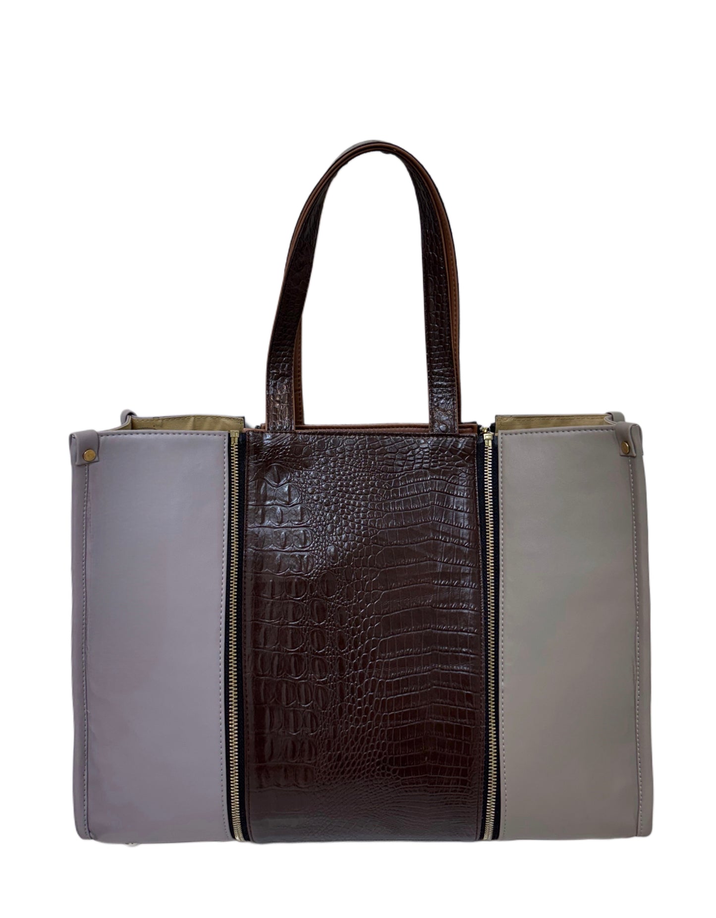 Pale Mauve x Plaza Taupe - Textured Brown