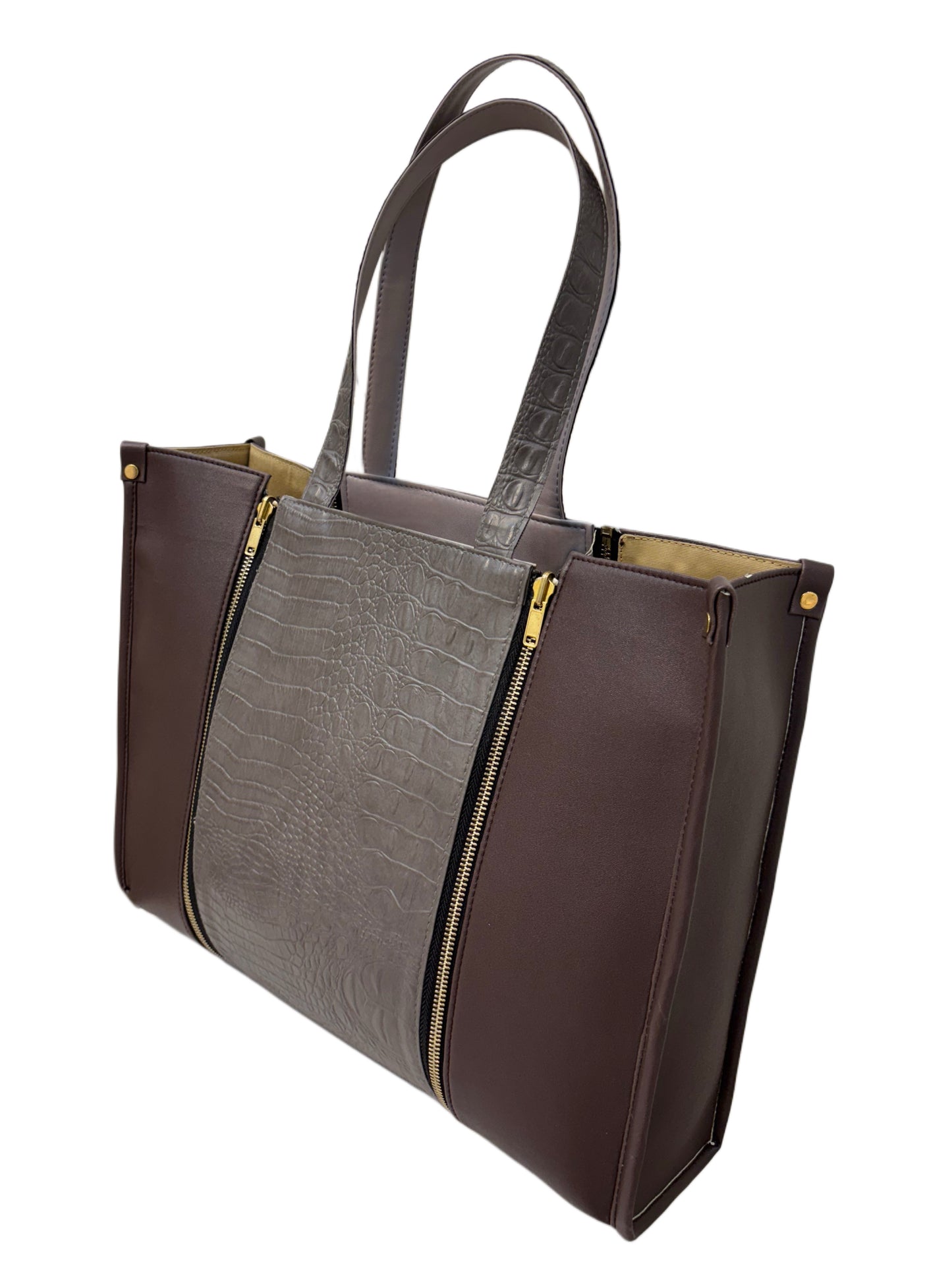 Burgundy - Textured Grey
