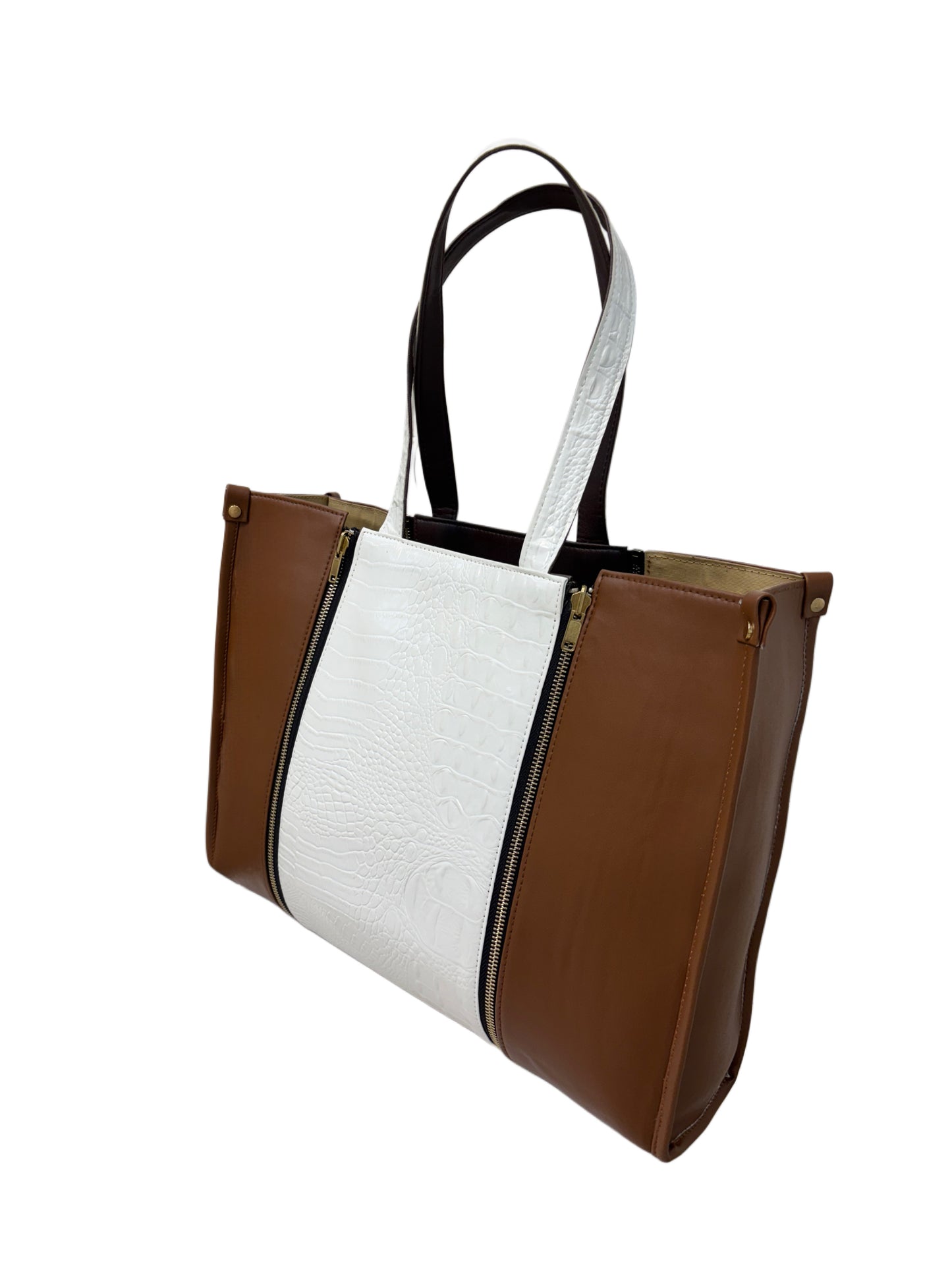 Tan - Textured White