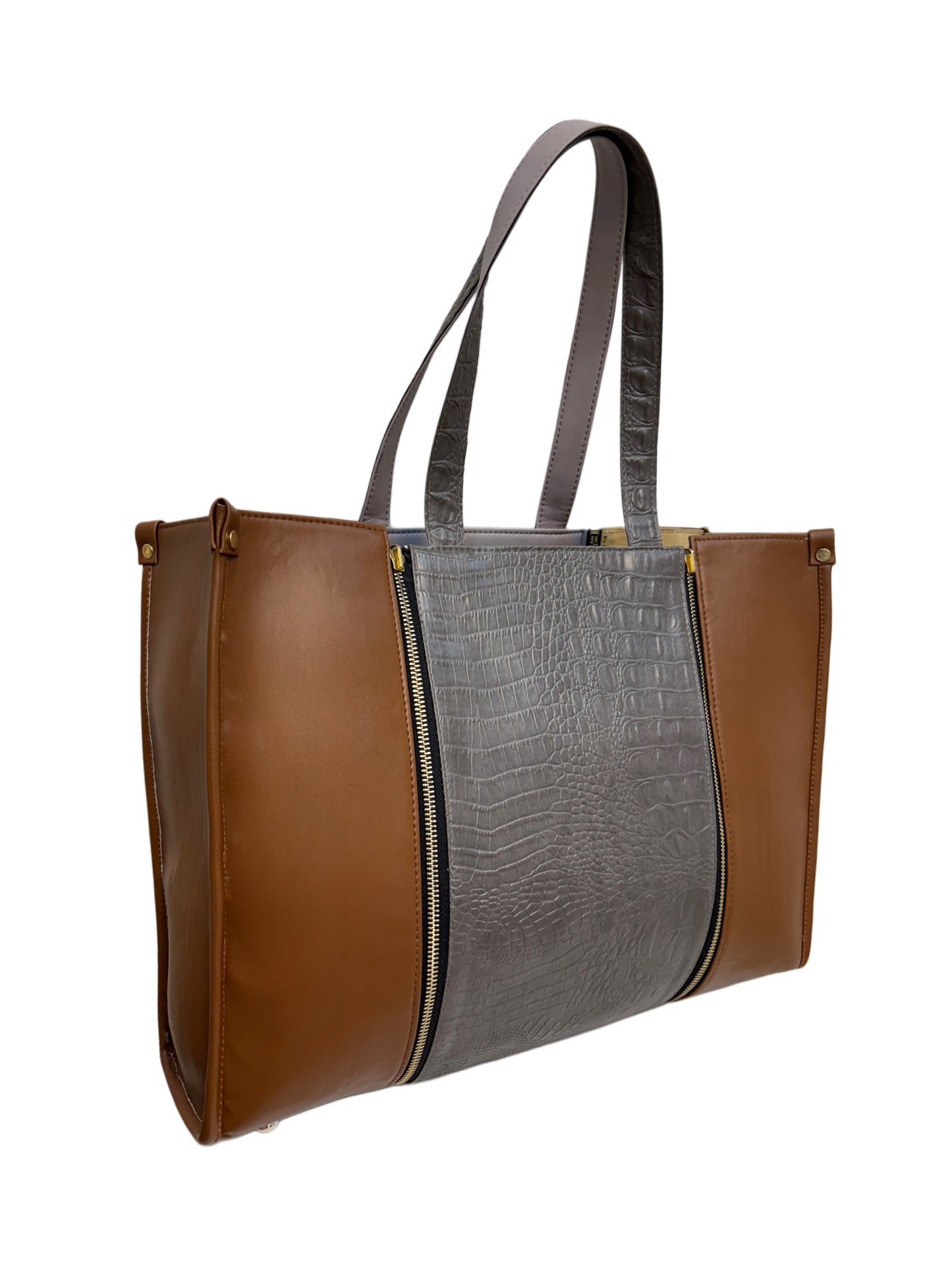 Tan - Textured Grey
