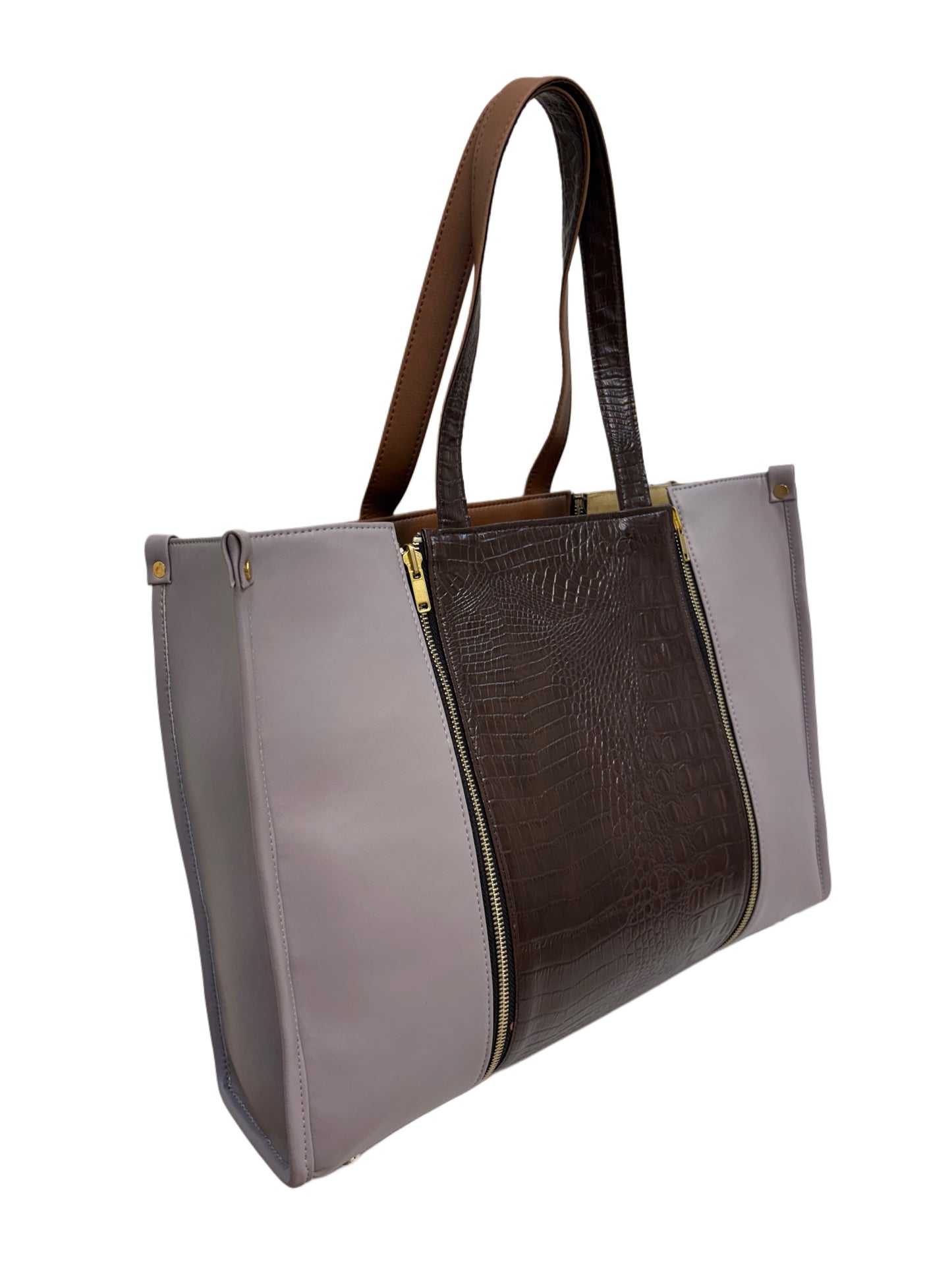 Pale Mauve - Textured Brown