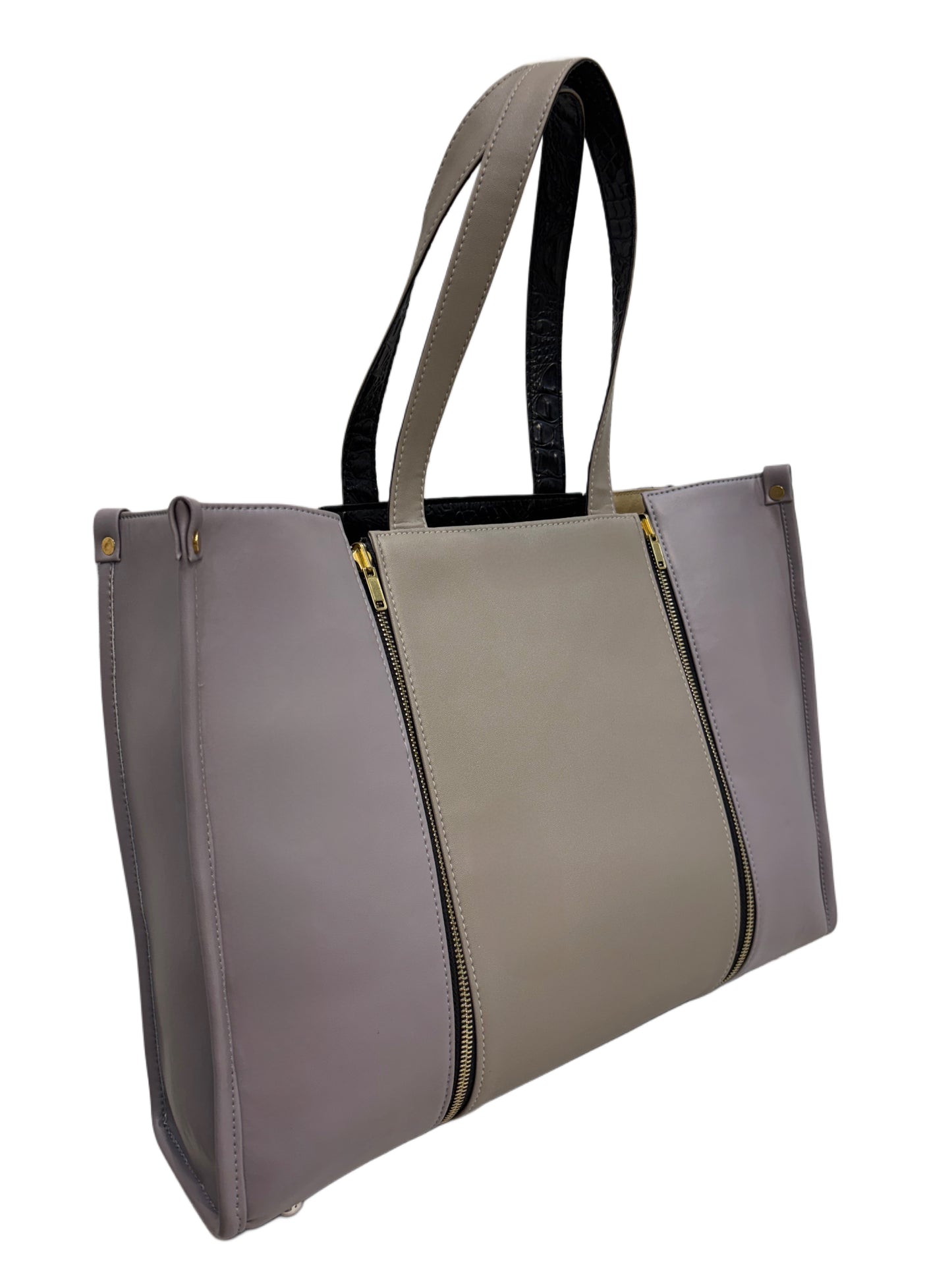 Pale Mauve - Textured Black