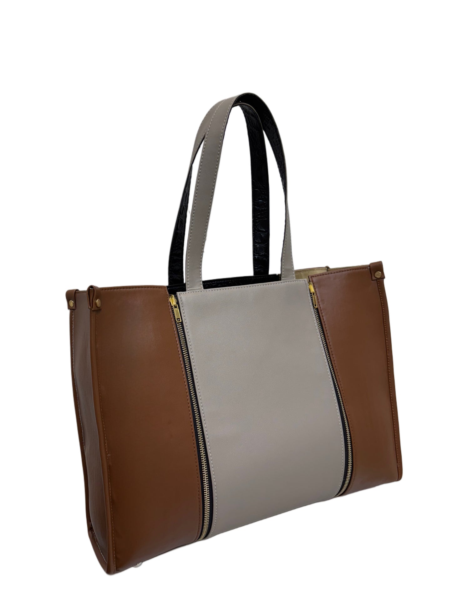 Tan - Textured Black