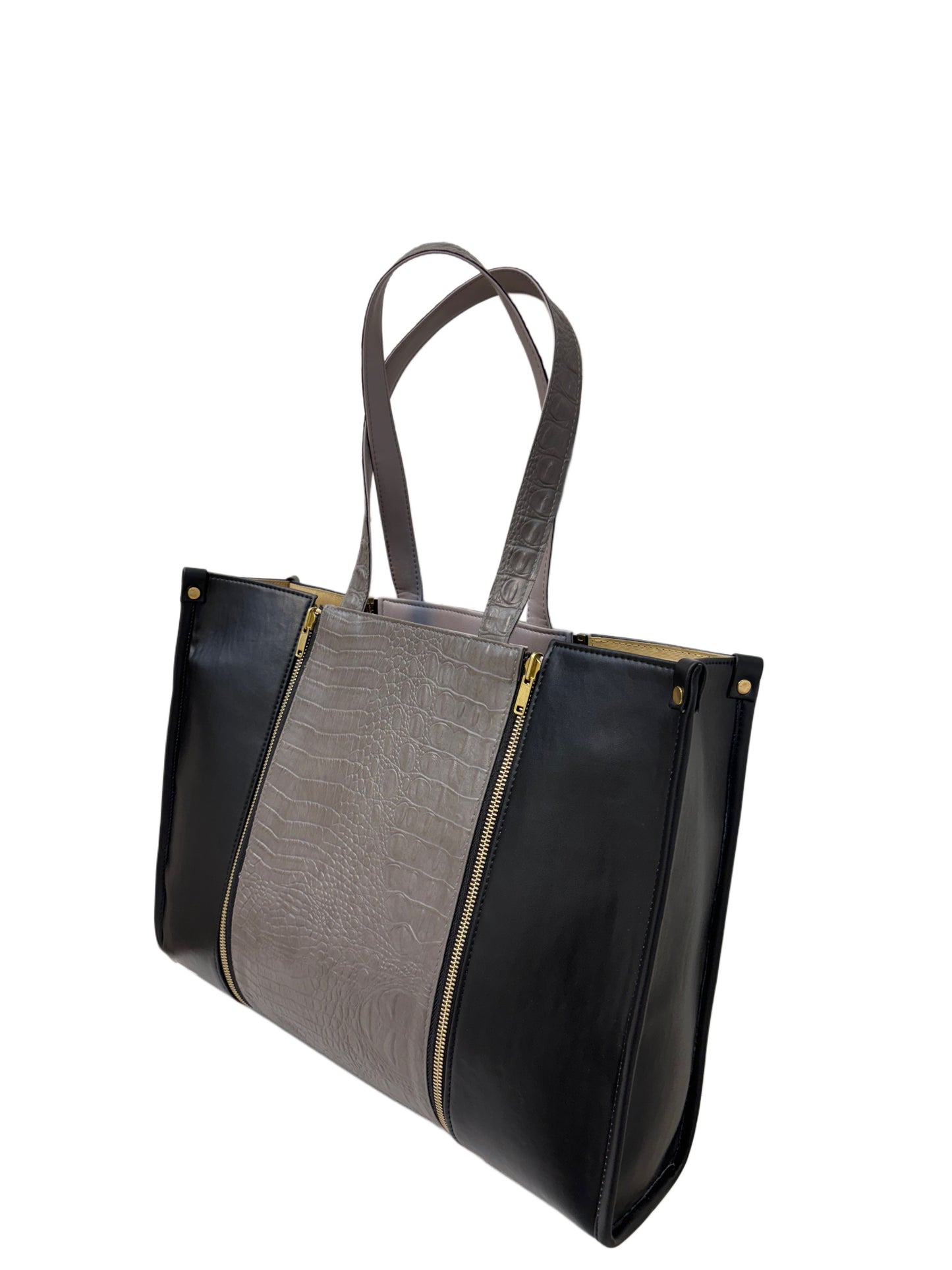 Black - Textured Grey