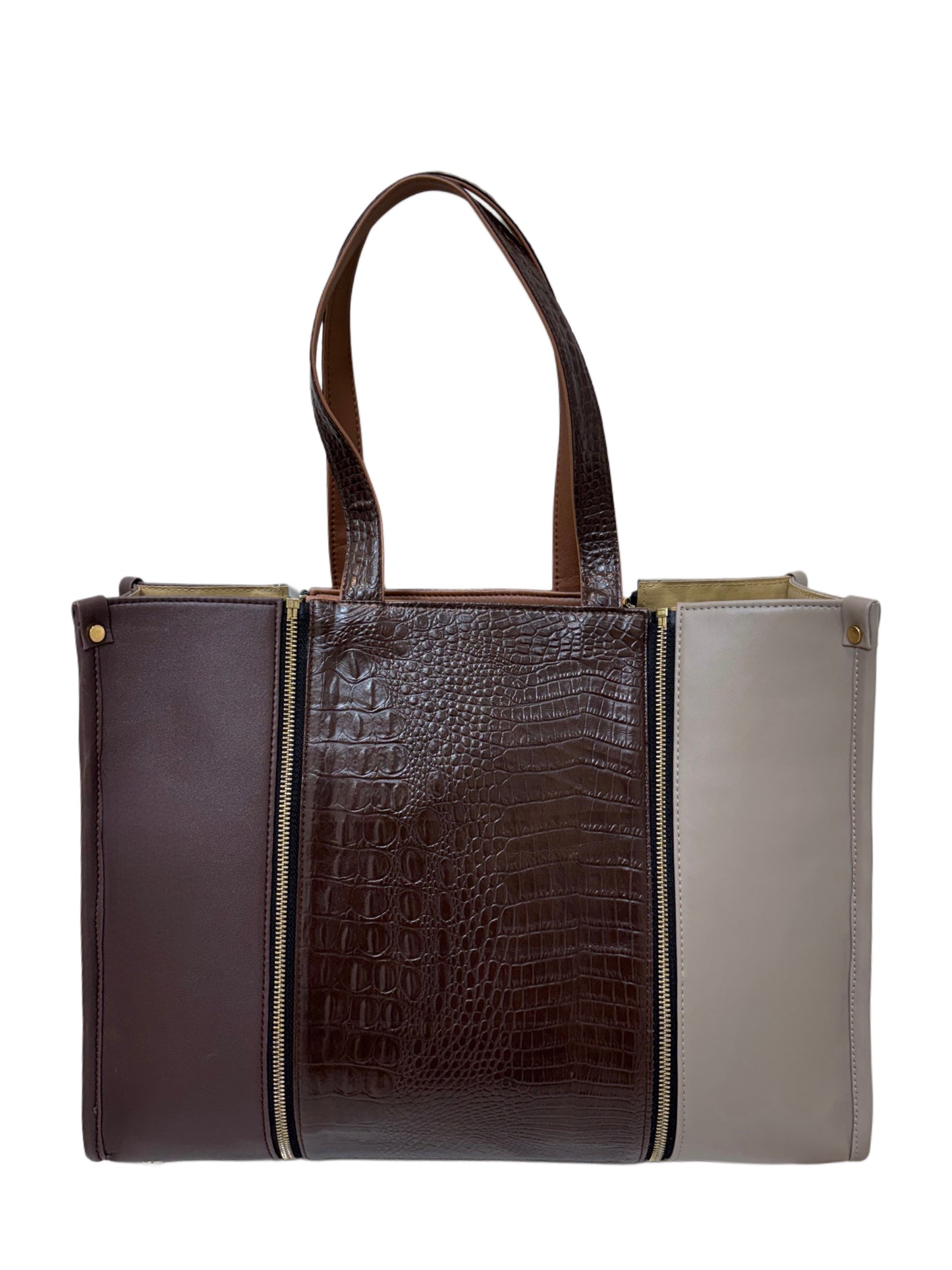 Burgundy x Plaza Taupe - Textured Brown