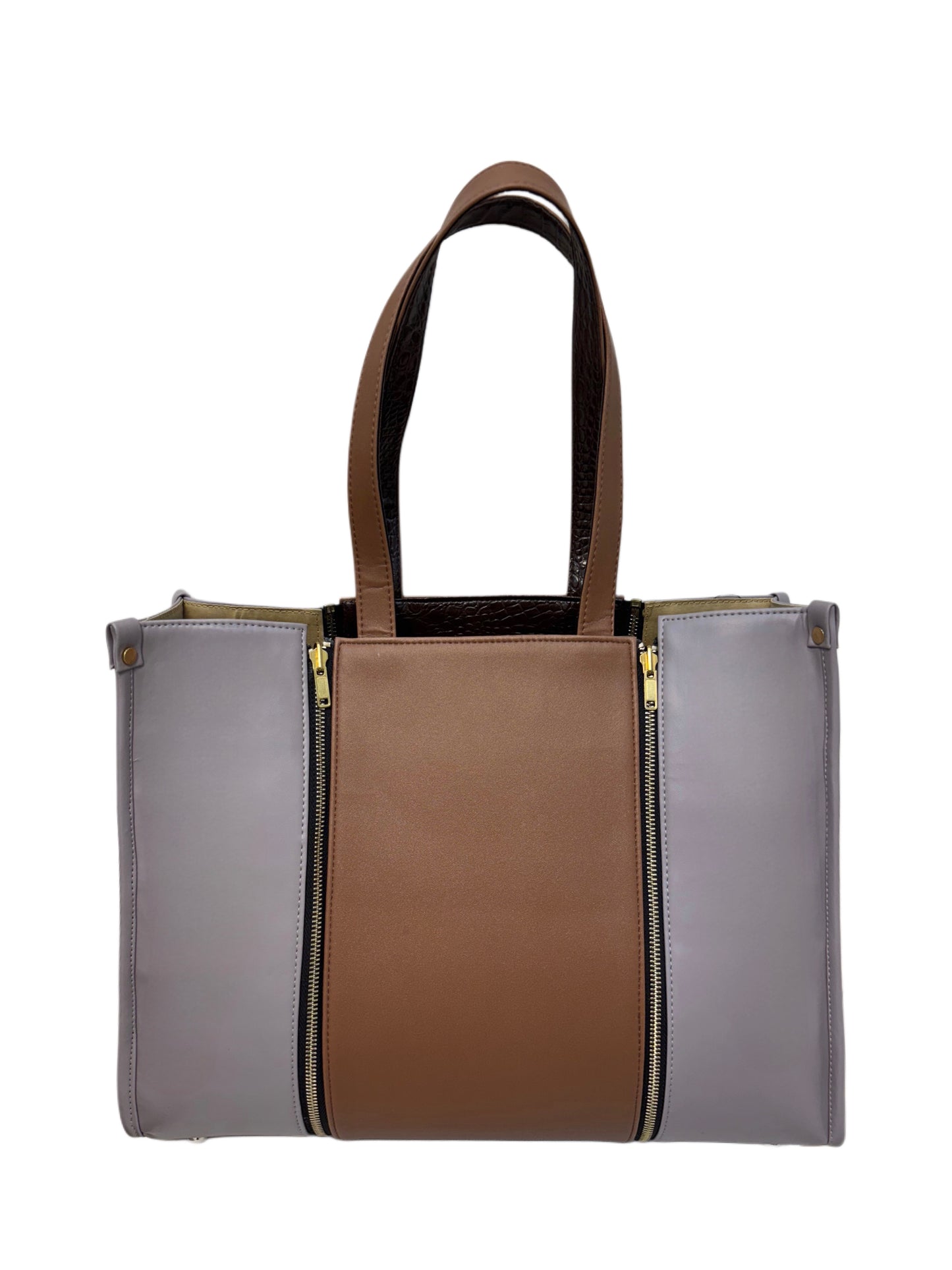 Pale Mauve - Textured Brown