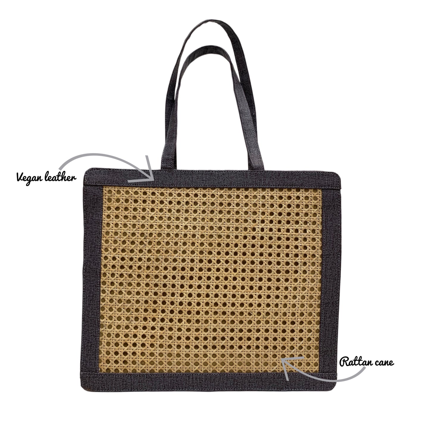 9 AM Tote - Slate Grey