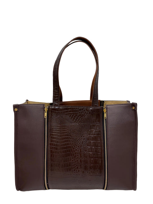 Burgundy - Textured Brown