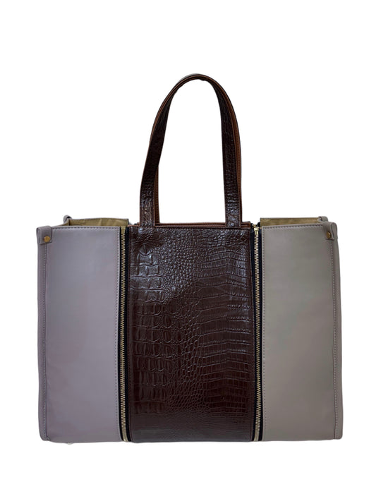 Pale Mauve x Plaza Taupe  - Textured Brown