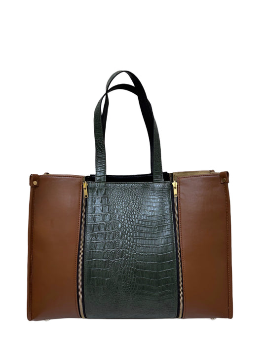Tan - Textured Green