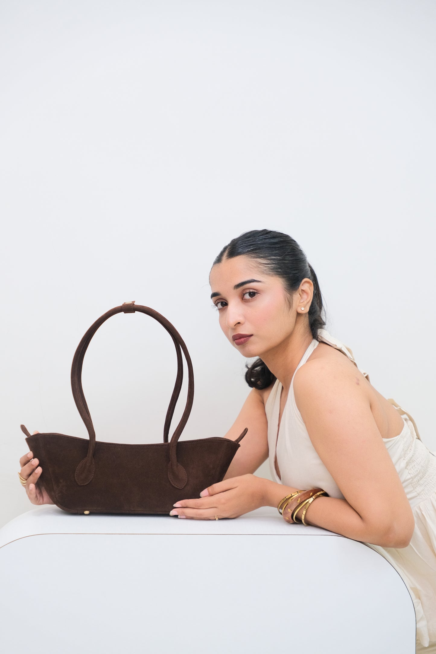East-West Bag - Brown