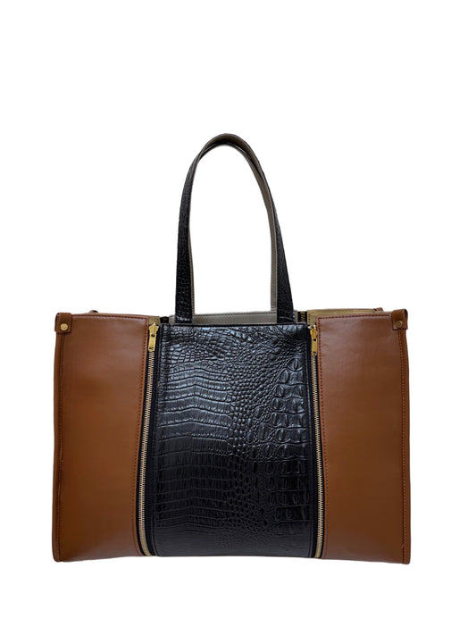 Tan - Textured Black