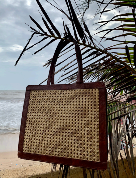 9 AM Tote - Deep Tan